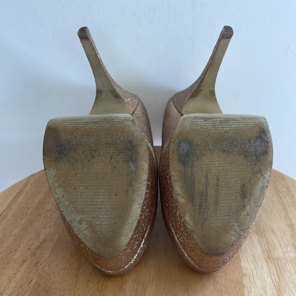 Enzo Angiolini Rose Gold Heels - Picture 5 of 5